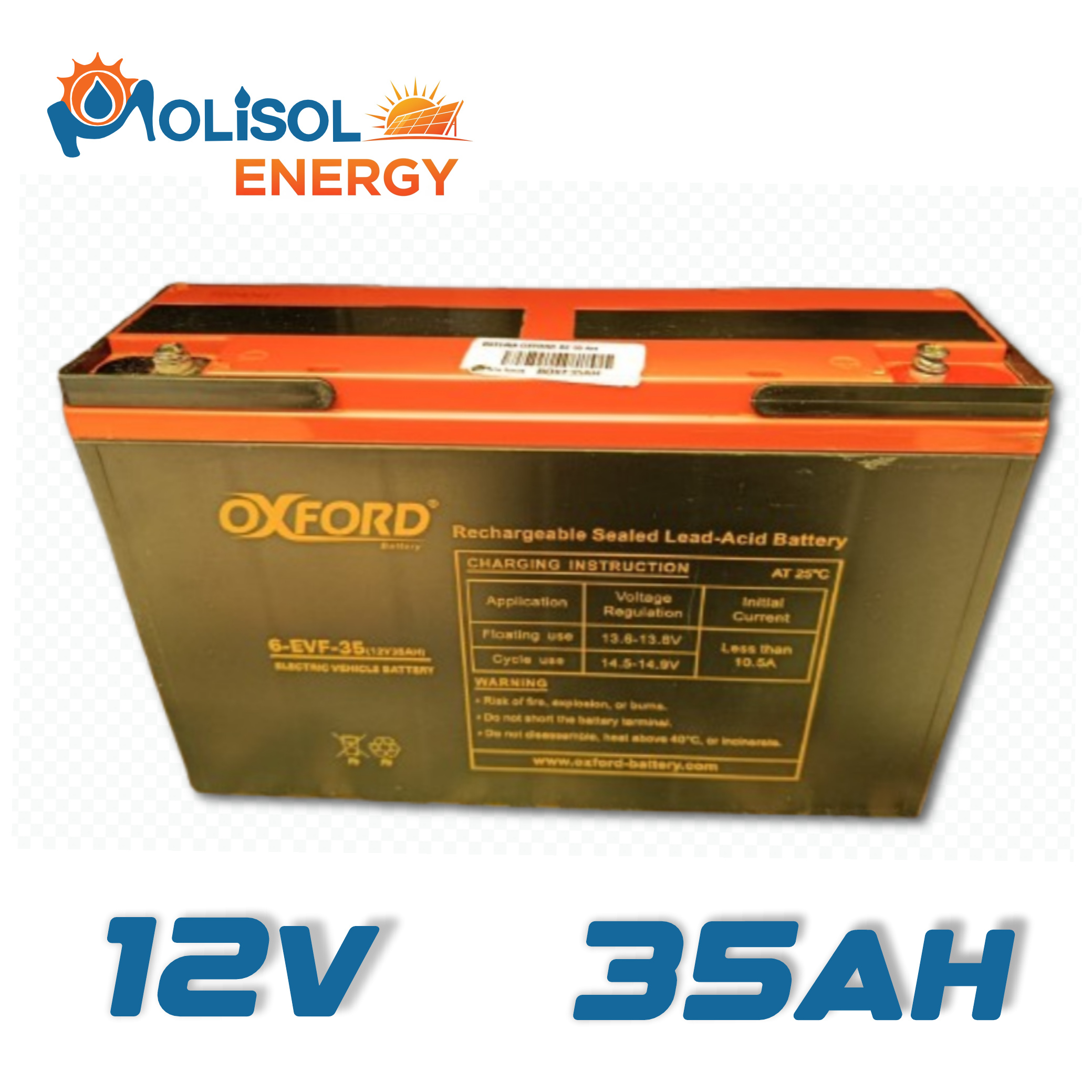 BATERIA OXFORD DE 35 AH