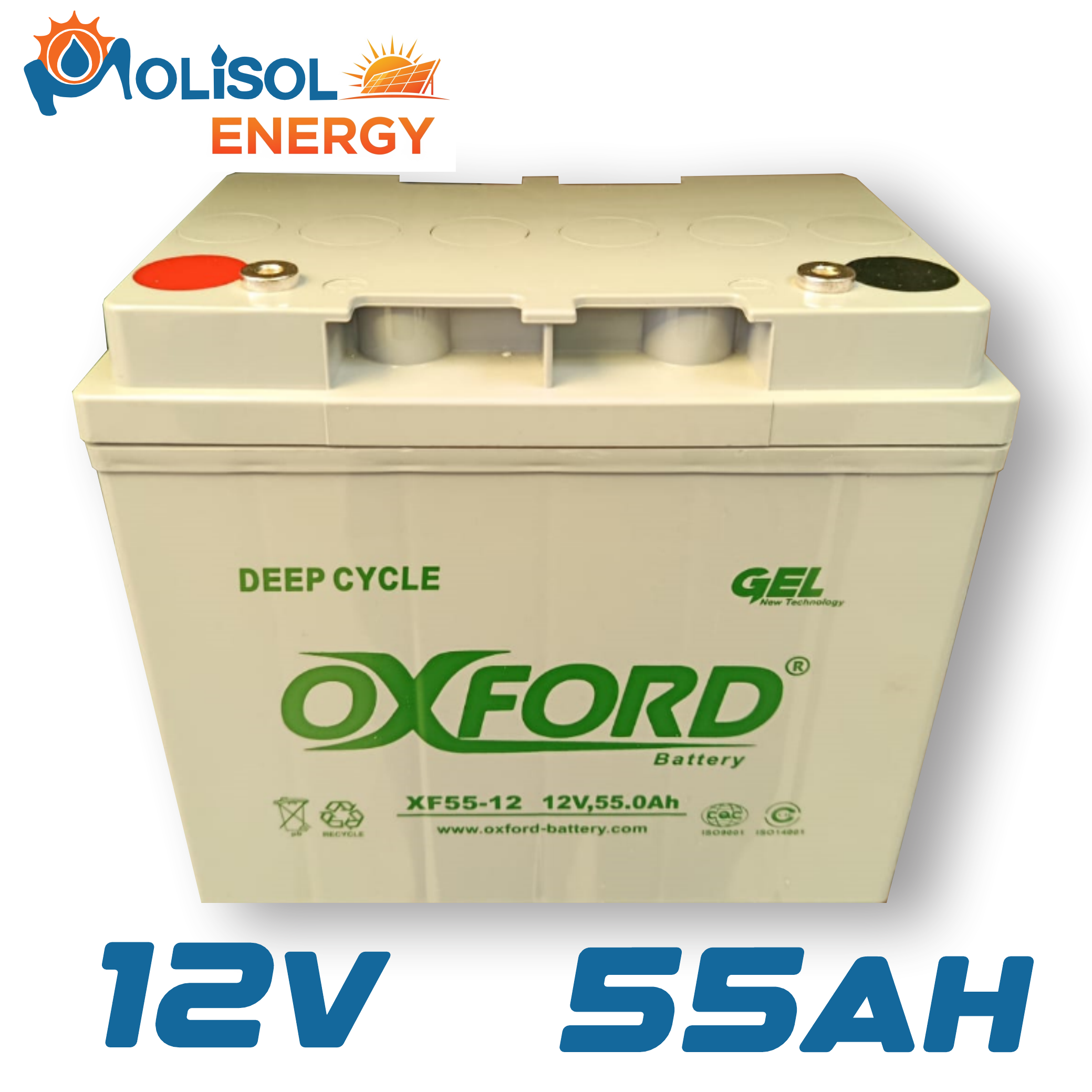 BATERIA OXFORD DE 55 AH