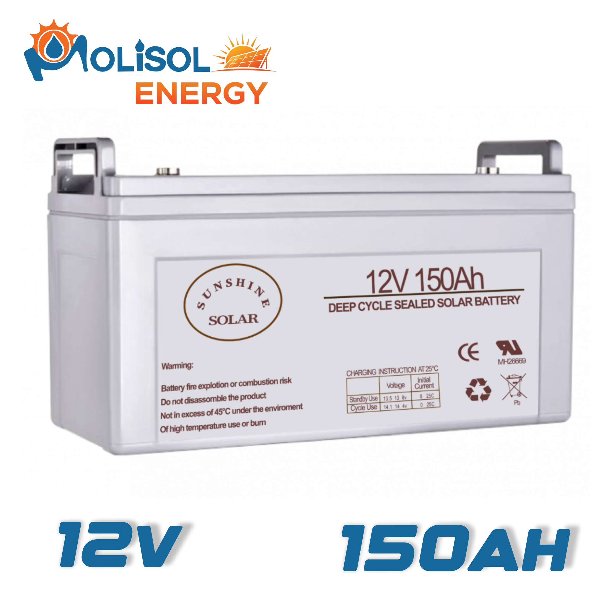 BATERIA SUMSHINE DE 150 AH