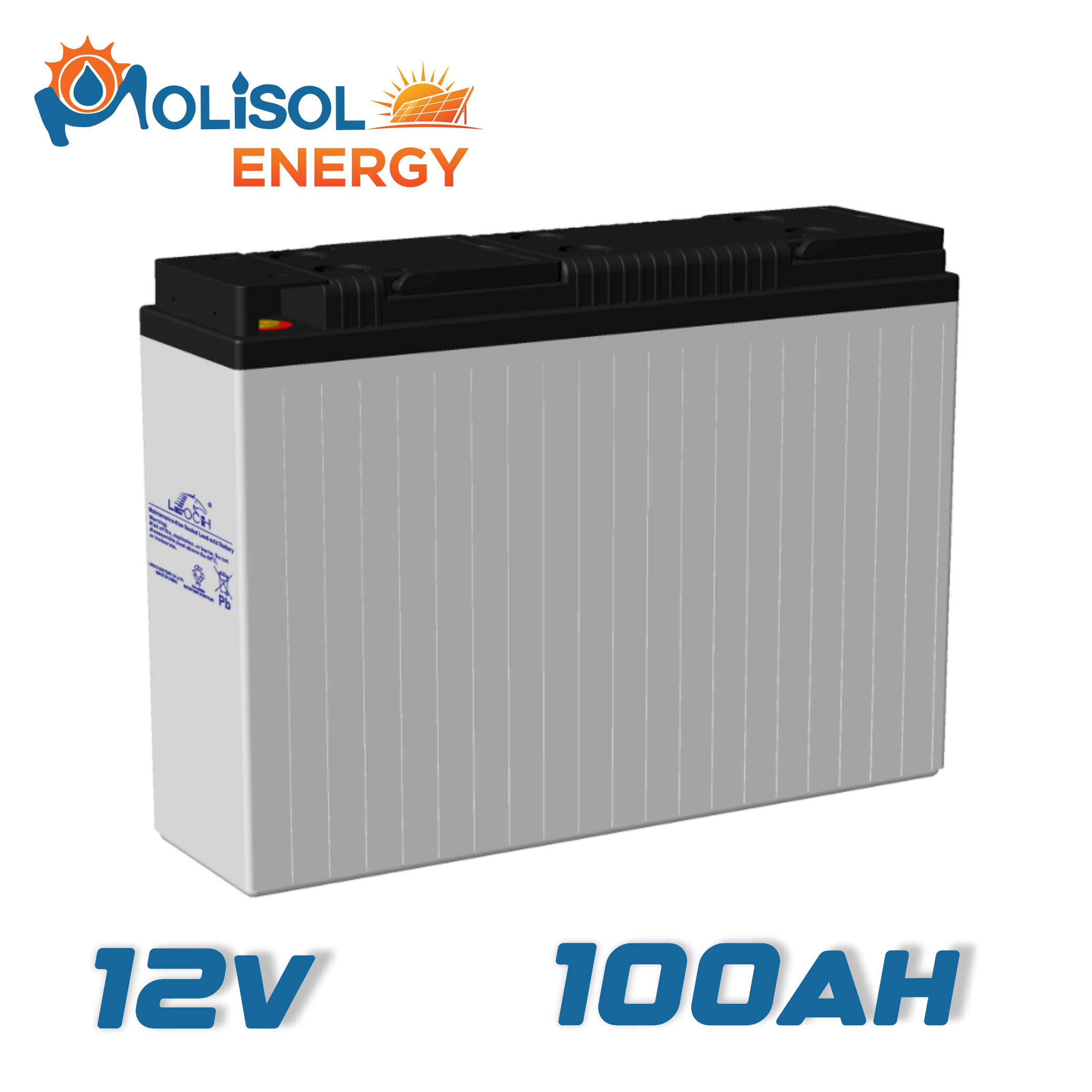 BATERIA TECSOL LEOCH DE 100 AH