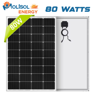 PANEL SOLAR DE 80 W
