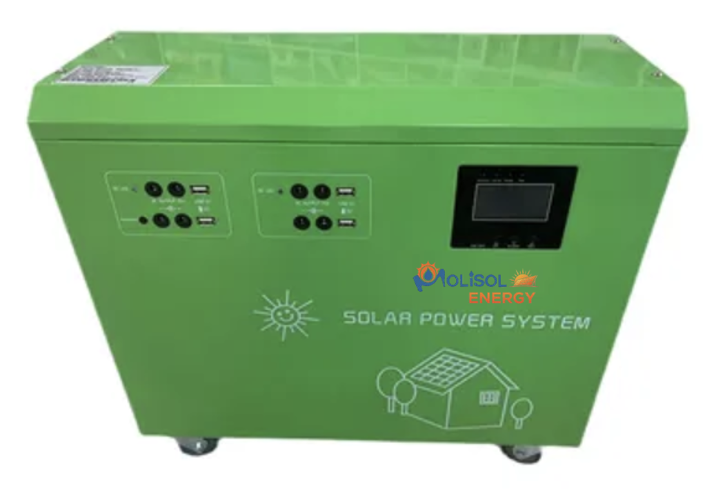 sistema de Energía Solar Precio Paneles Solares portátiles para el hogar Sistema de energía