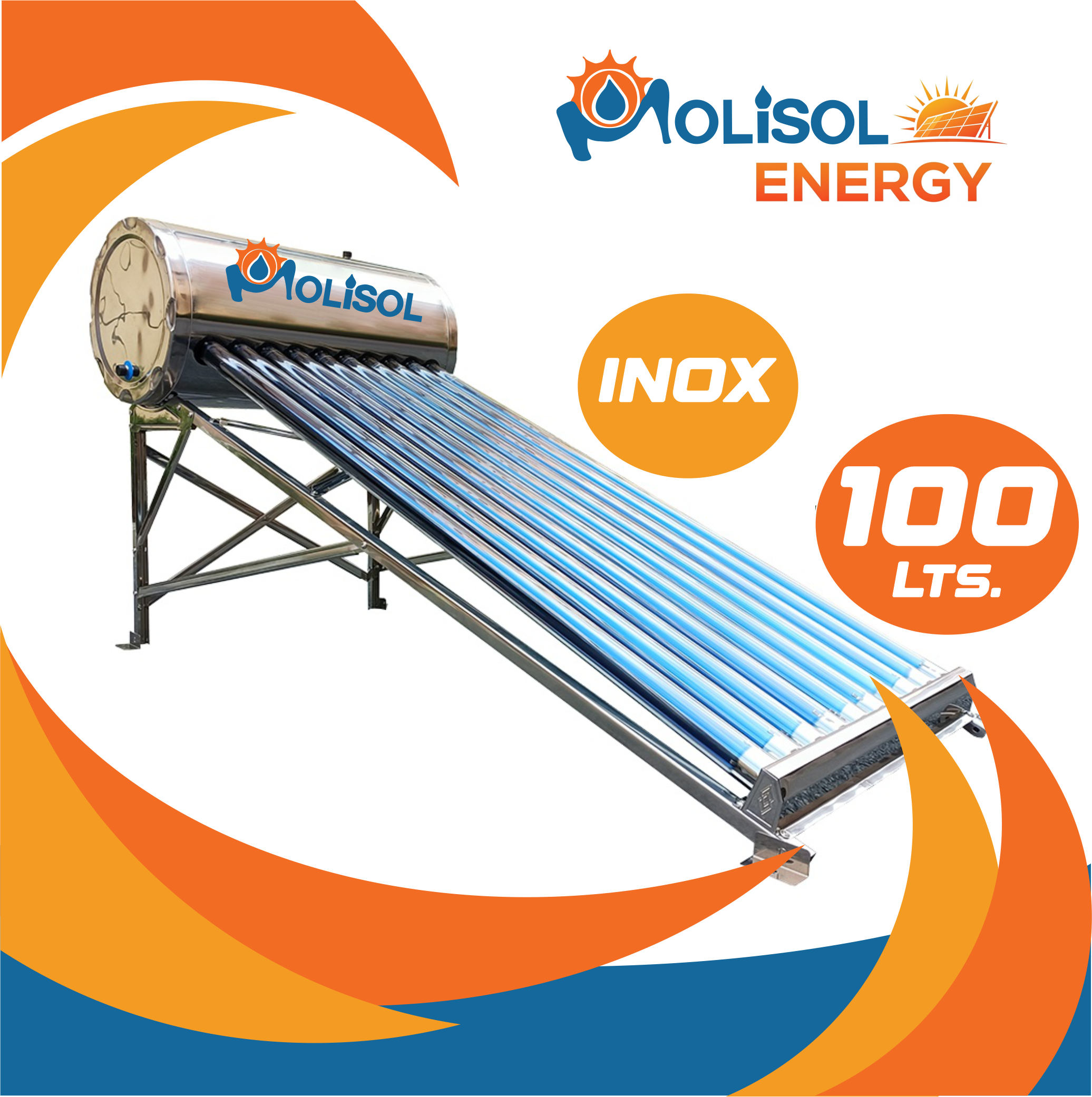 TERMA DE 10 TUBOS INOX 8L MOL