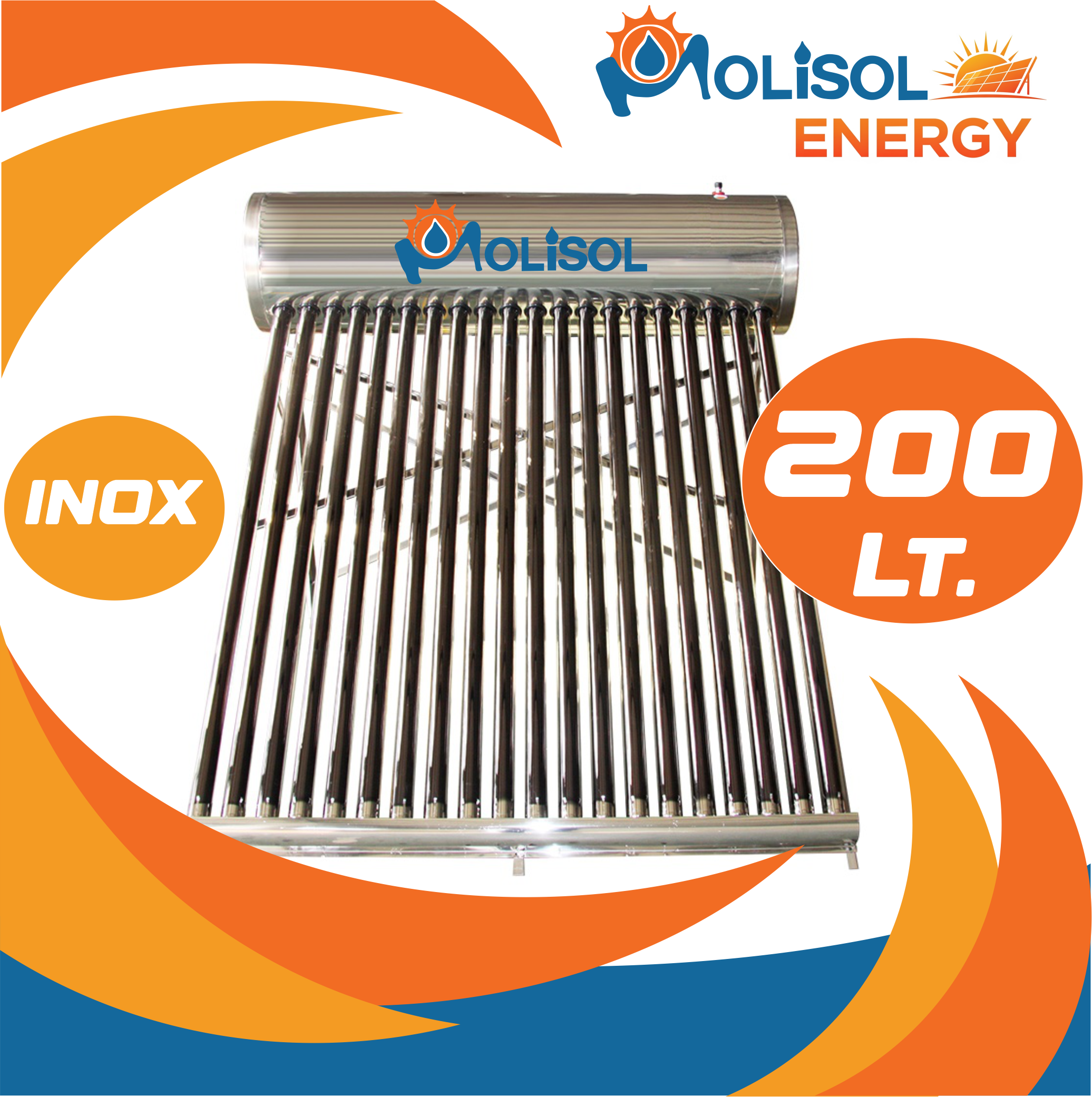 TERMA DE 20 TUBOS INOX 8L MOL