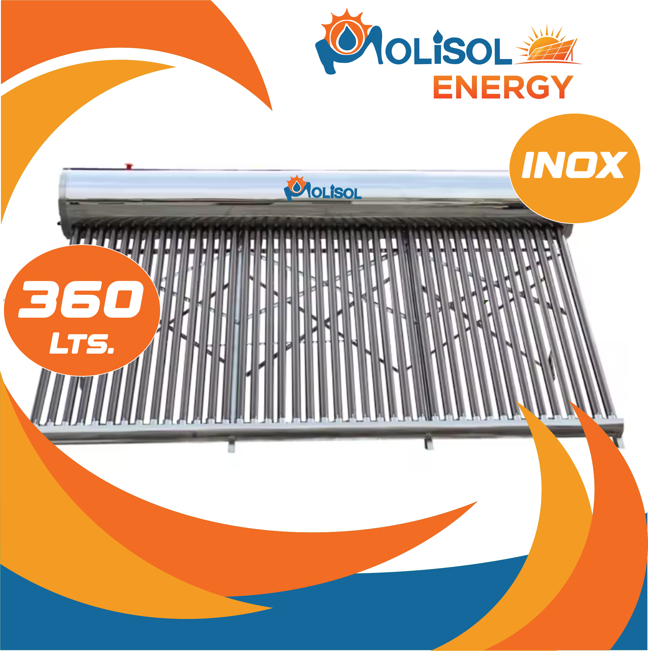 TERMA DE 36 TUBOS INOX 8L MOL